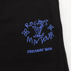 Louis Vuitton SS25 "Dreamer" Graffiti Slogan Print Shorts