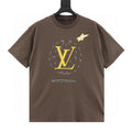 Louis Vuitton LV Circle Logo Short-Sleeve T-Shirt | Premium 100% Supima Cotton
