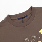 Louis Vuitton LV Circle Logo Short-Sleeve T-Shirt | Premium 100% Supima Cotton