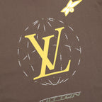 Louis Vuitton LV Circle Logo Short-Sleeve T-Shirt | Premium 100% Supima Cotton