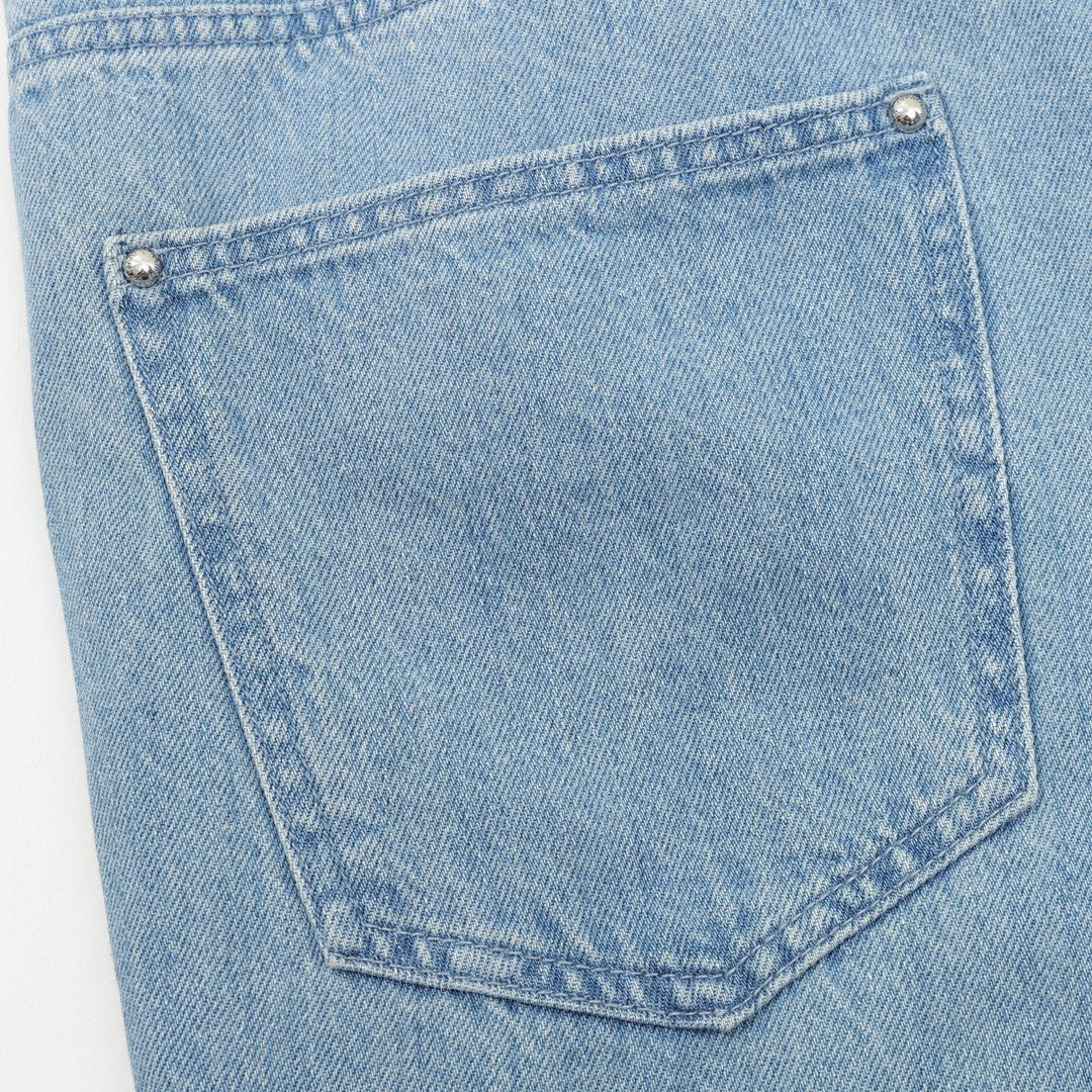 Louis Vuitton Washed Distressed Jeans