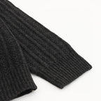 Louis Vuitton Cashmere-Wool Knit Jacket – Shearling Collar