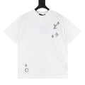 Louis Vuitton Monogram-embroidered short-sleeve top