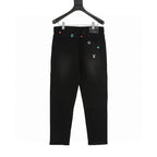 Louis Vuitton Monogram Denim Jeans with Colorful Back Pocket Embroidery