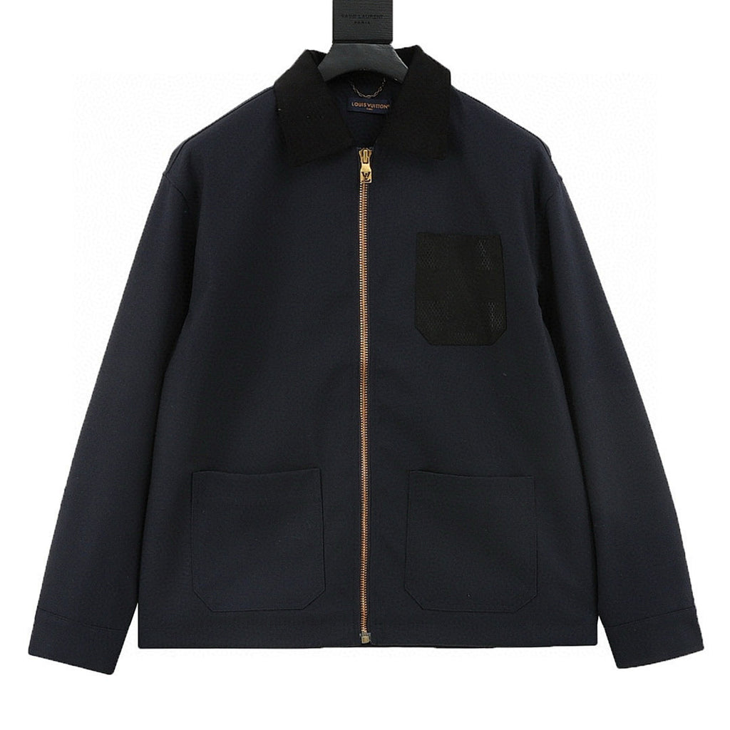 Louis Vuitton Damier Pocket Utility Jacket – Navy
