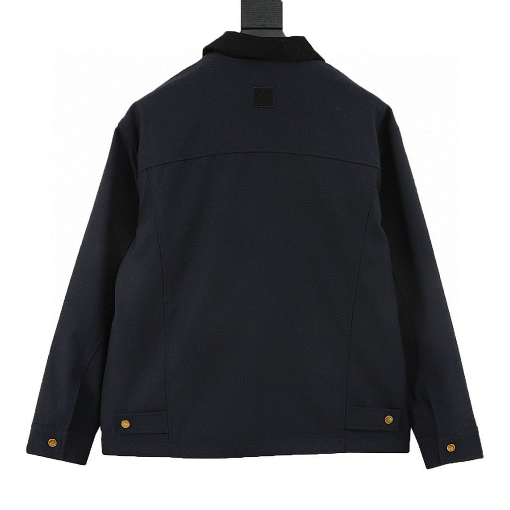 Louis Vuitton Damier Pocket Utility Jacket – Navy