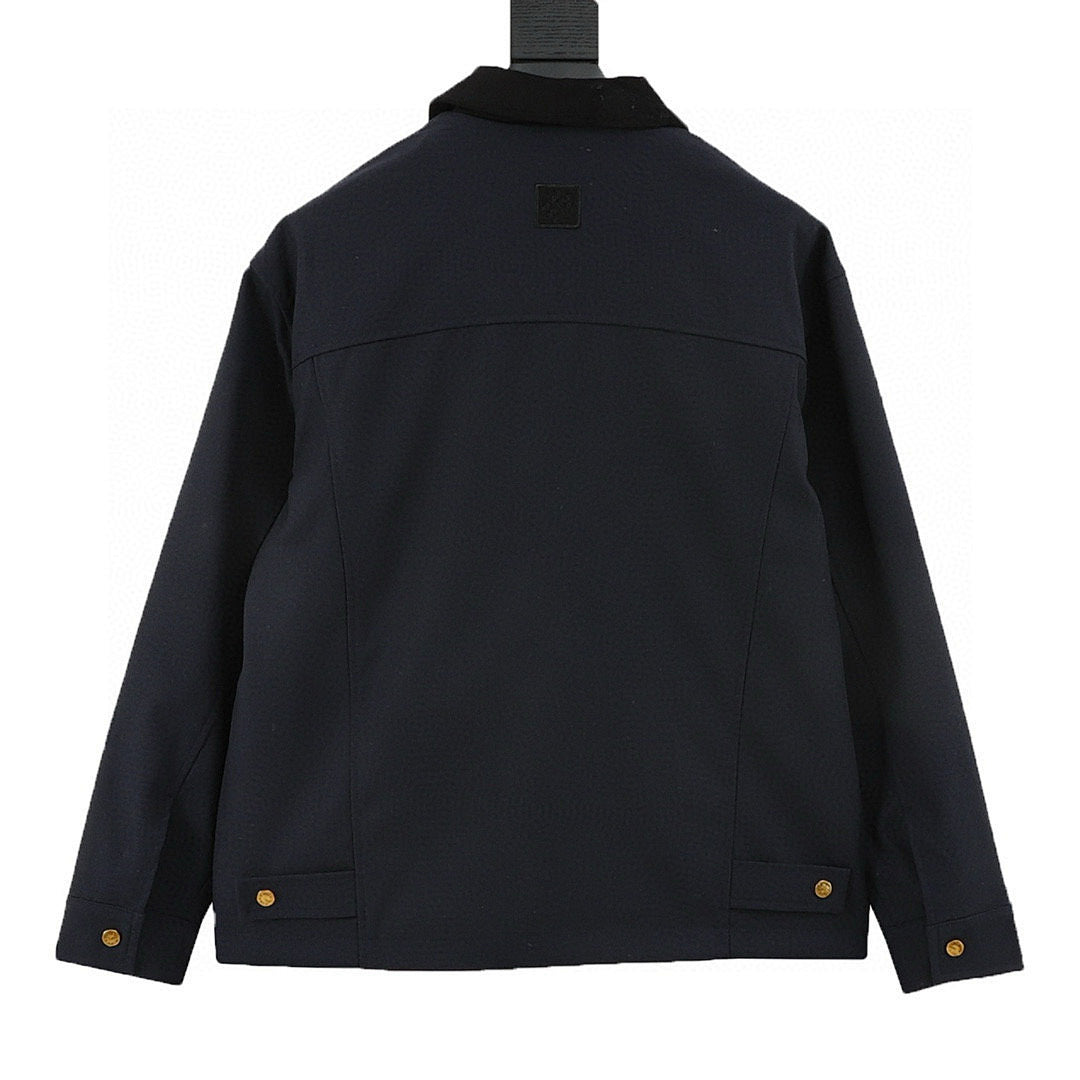 Louis Vuitton Damier Pocket Utility Jacket – Navy