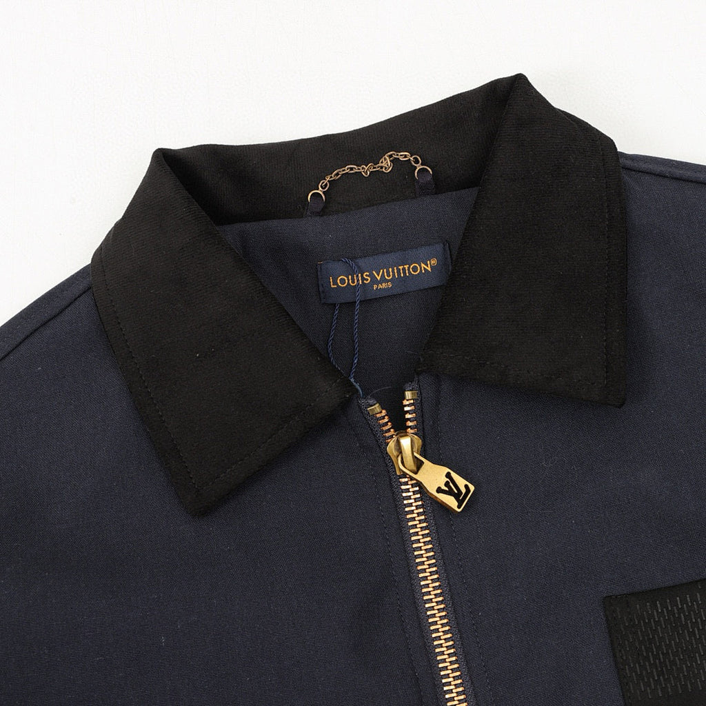 Louis Vuitton Damier Pocket Utility Jacket – Navy