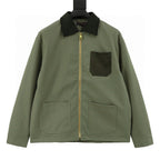 Louis Vuitton Damier Pocket Utility Jacket – Khaki Green