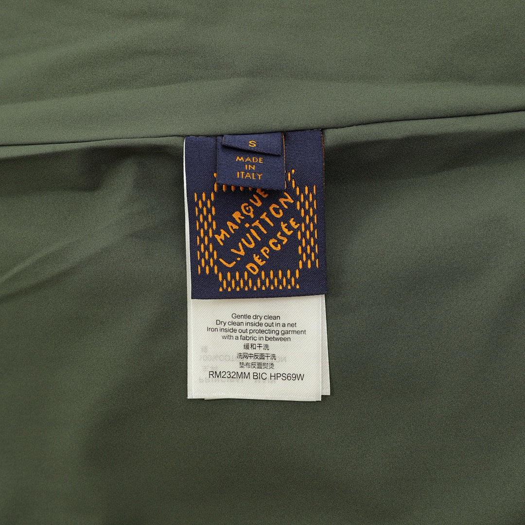 Louis Vuitton Damier Pocket Utility Jacket – Khaki Green