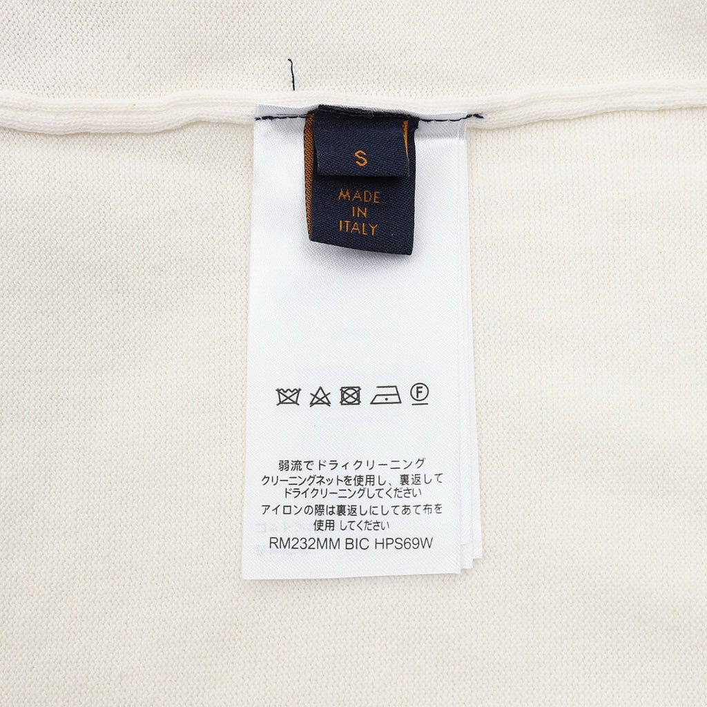 Louis Vuitton Short-Sleeved Knit Top with Gesture Motif