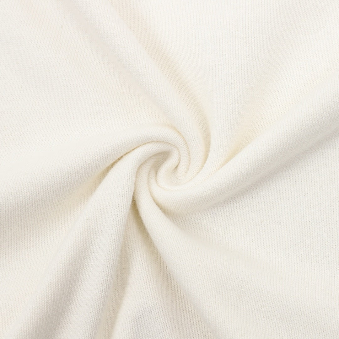 Louis Vuitton Short-Sleeved Knit Top with Gesture Motif