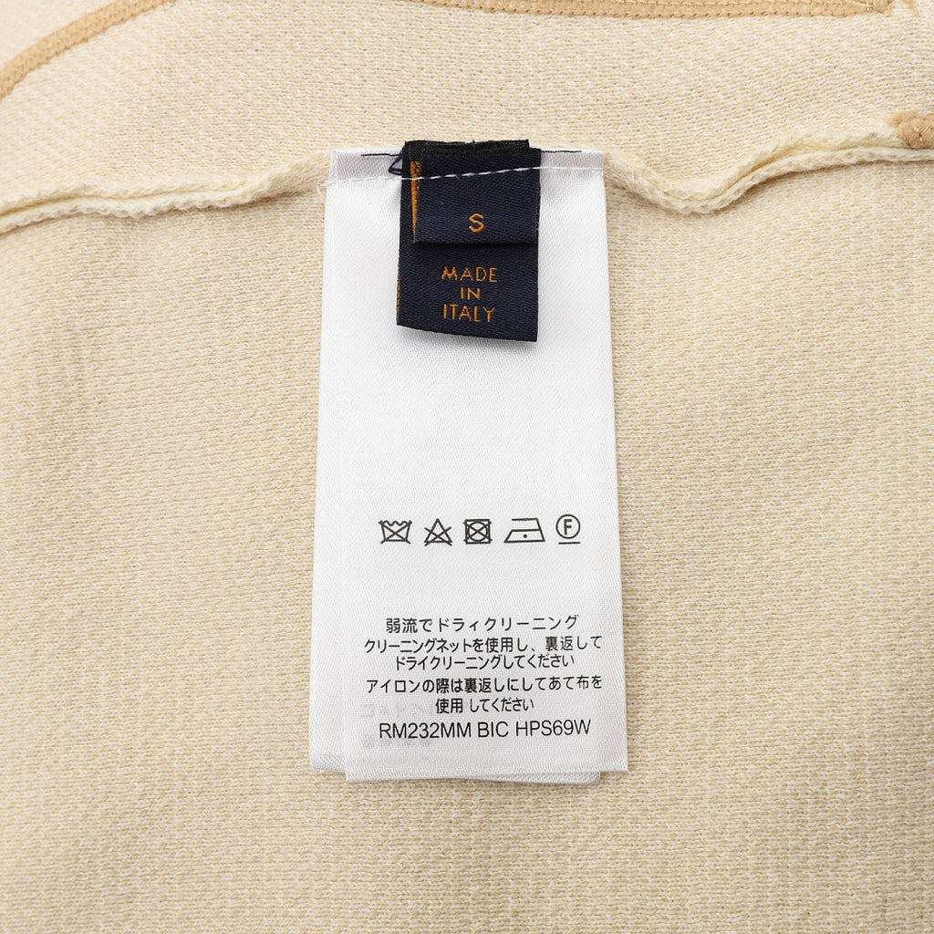Louis Vuitton Monogram Clover Jacquard Knit Short-Sleeve Top