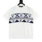 Louis Vuitton Jacquard Knit Short-Sleeve Top
