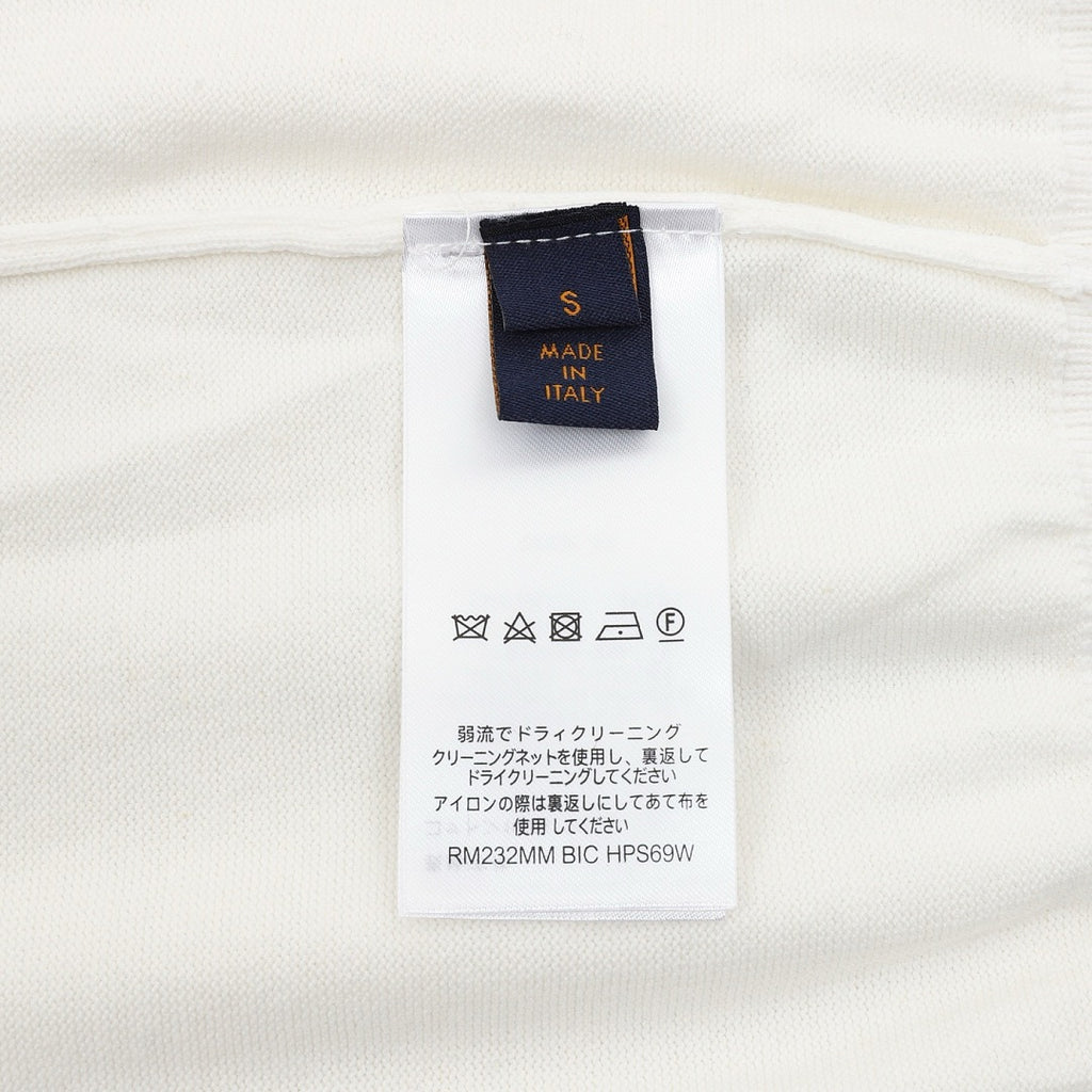 Louis Vuitton Jacquard Knit Short-Sleeve Top