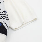 Louis Vuitton Jacquard Knit Short-Sleeve Top