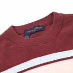 Louis Vuitton Striped Short-Sleeve Top with Embroidered Logo