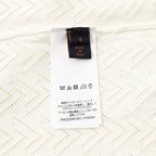 Louis Vuitton Color-Block Mesh Knit Polo Shirt with Logo Intarsia