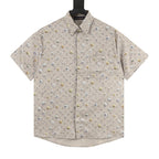 Louis Vuitton monogram daisy print all-over short-sleeved shirt