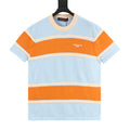 Louis Vuitton Striped Short-Sleeved T-Shirt with Embroidered Logo