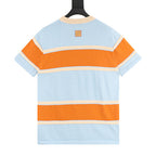 Louis Vuitton Striped Short-Sleeved T-Shirt with Embroidered Logo