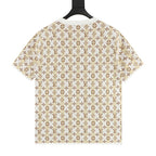 Louis Vuitton All-Over Monogram Jacquard Knit Short-Sleeve Top