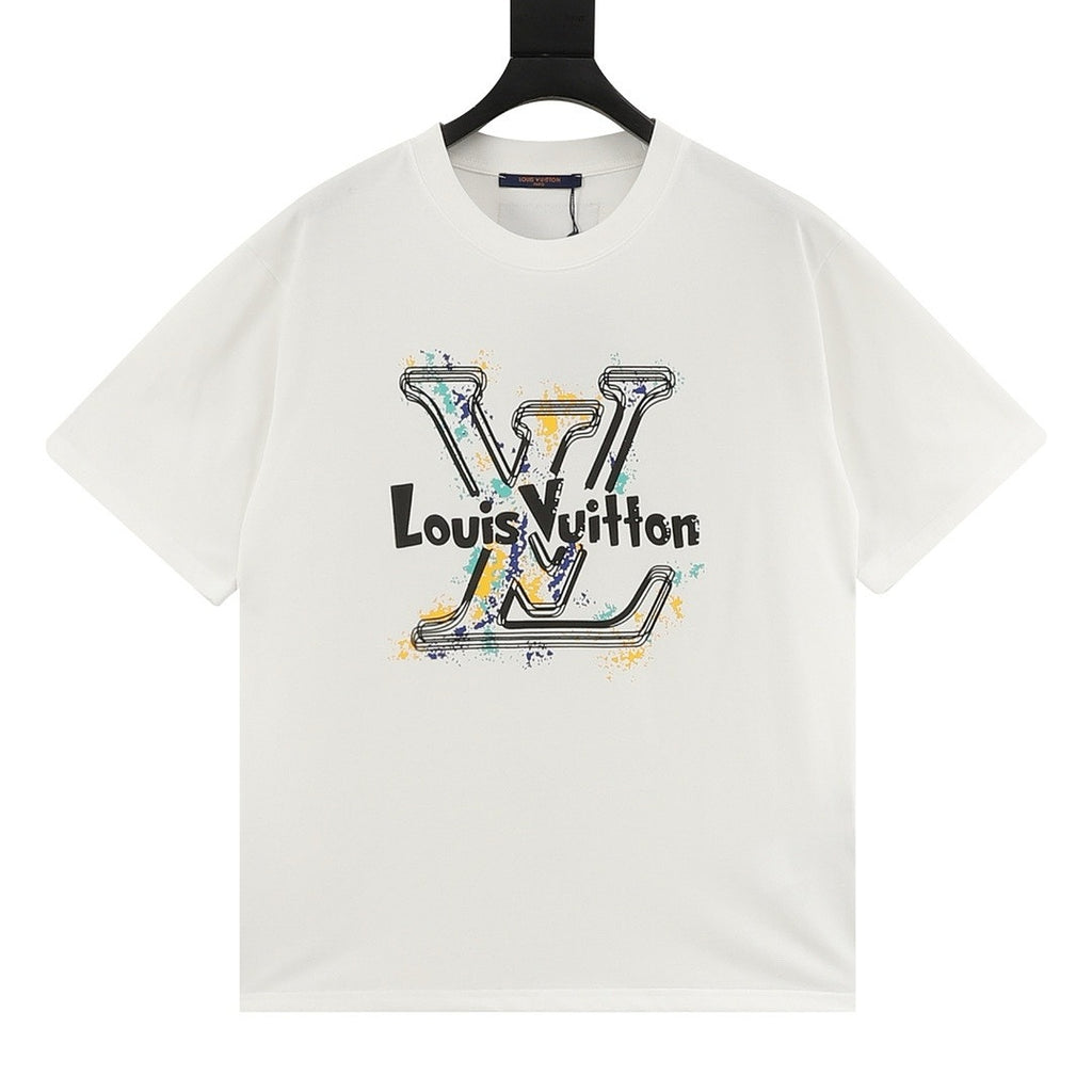 Louis Vuitton Graffiti Print T-shirt