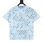 Louis Vuitton monogram gradient short-sleeved shirt