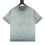 Louis Vuitton Monogram Burnished Wash Distressed Short-Sleeve