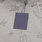 Louis Vuitton Monogram Burnished Wash Distressed Short-Sleeve