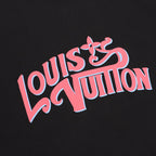 Louis Vuitton Pink-Toned Graffiti 3D T-Shirt