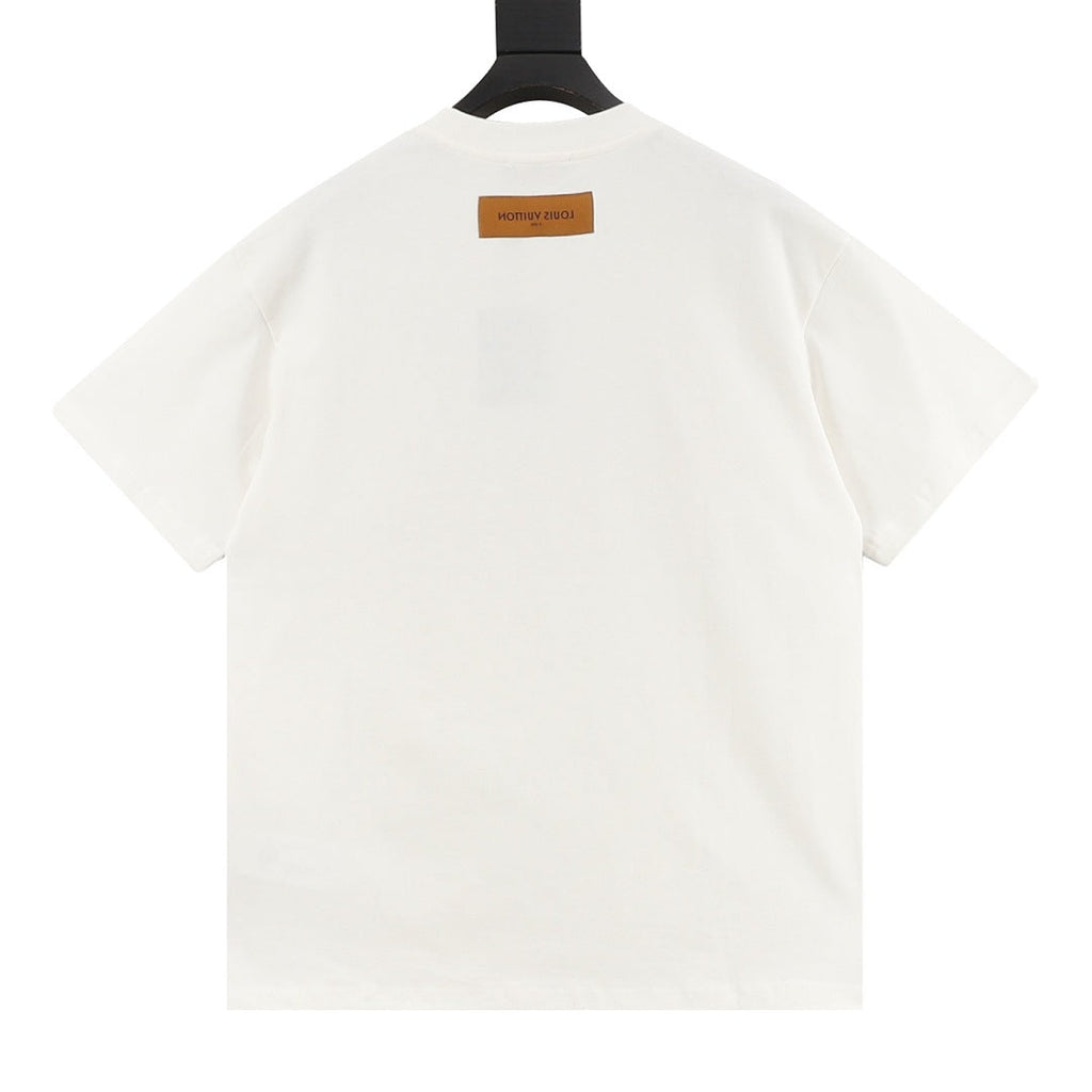 Louis Vuitton Pink-Toned Graffiti 3D T-Shirt