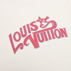 Louis Vuitton Pink-Toned Graffiti 3D T-Shirt