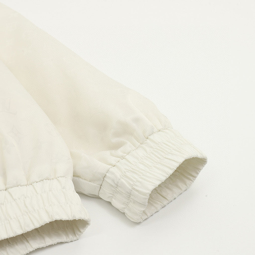 Louis Vuitton Monogram Jacquard Zip Jacket – Cream