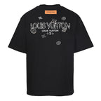 Louis Vuitton All-Over Monogram Print Short-Sleeve T-Shirt | Brown & Gold | Unisex