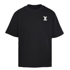 Louis Vuitton LV Mountain Velvet Jacquard Short-Sleeve T-Shirt | Organic Cotton