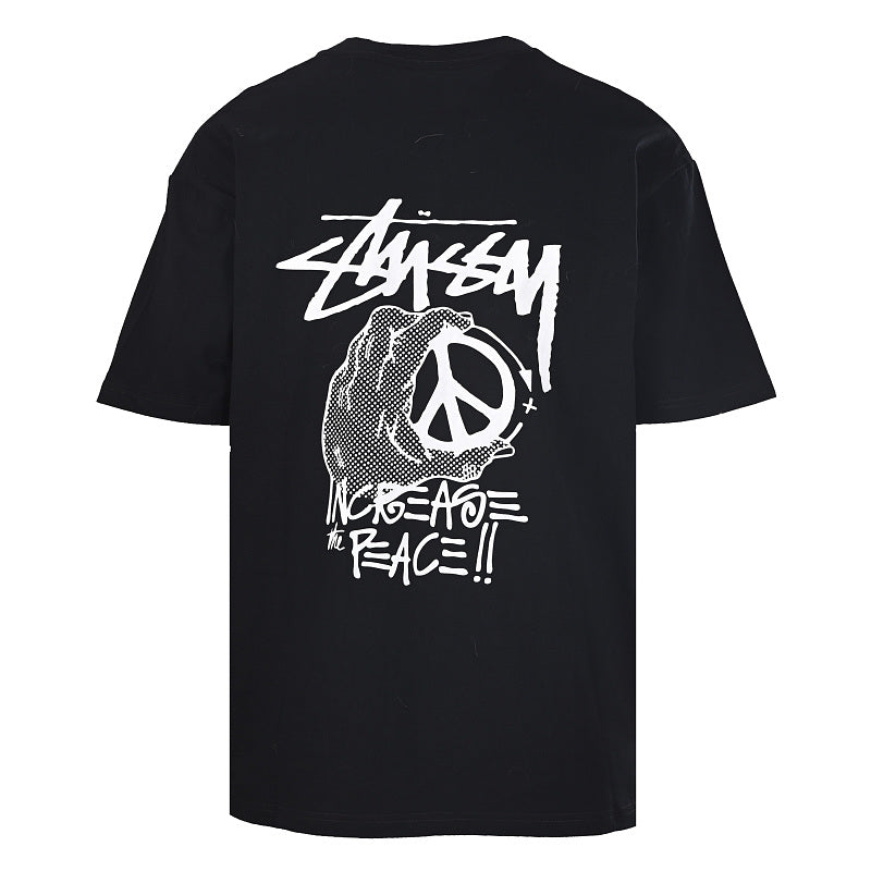 Stüssy Graphic Vintage-Style T-Shirt